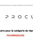 Questionnaire pour la catégorie de répondants : FOURNISSEURS